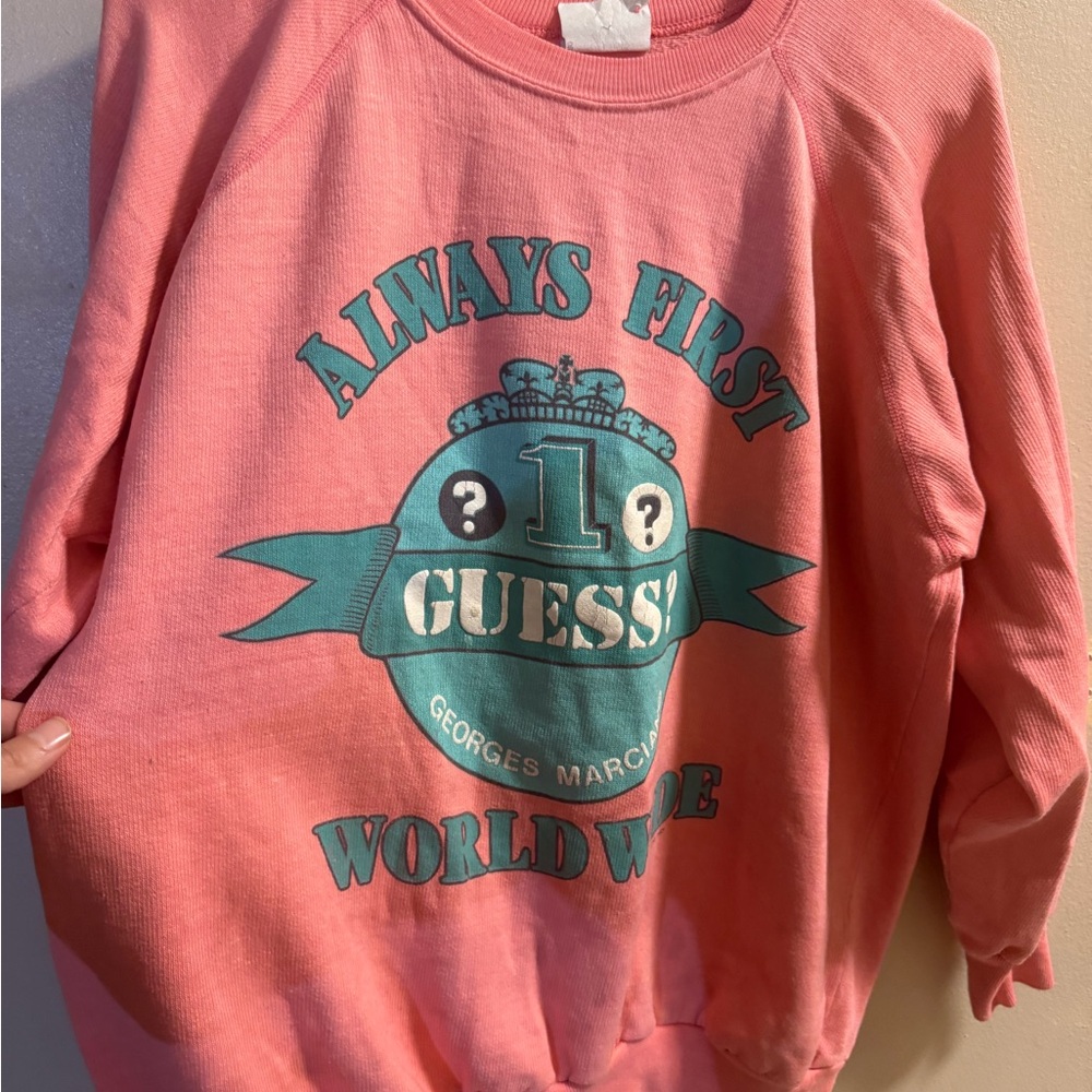 Guess Coral Sweatshirt